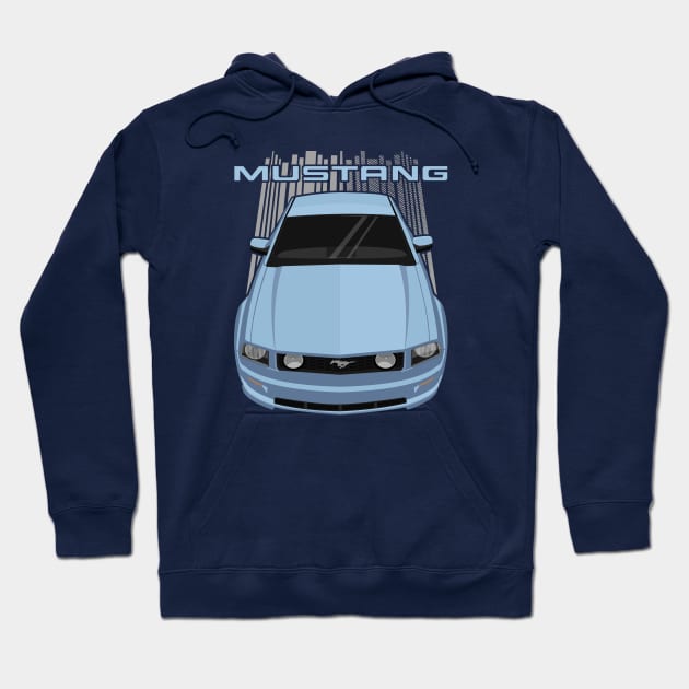 Mustang GT 2005-2009 - Windveil Blue Hoodie by V8social